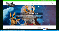 Desktop Screenshot of kamuicosplay.com